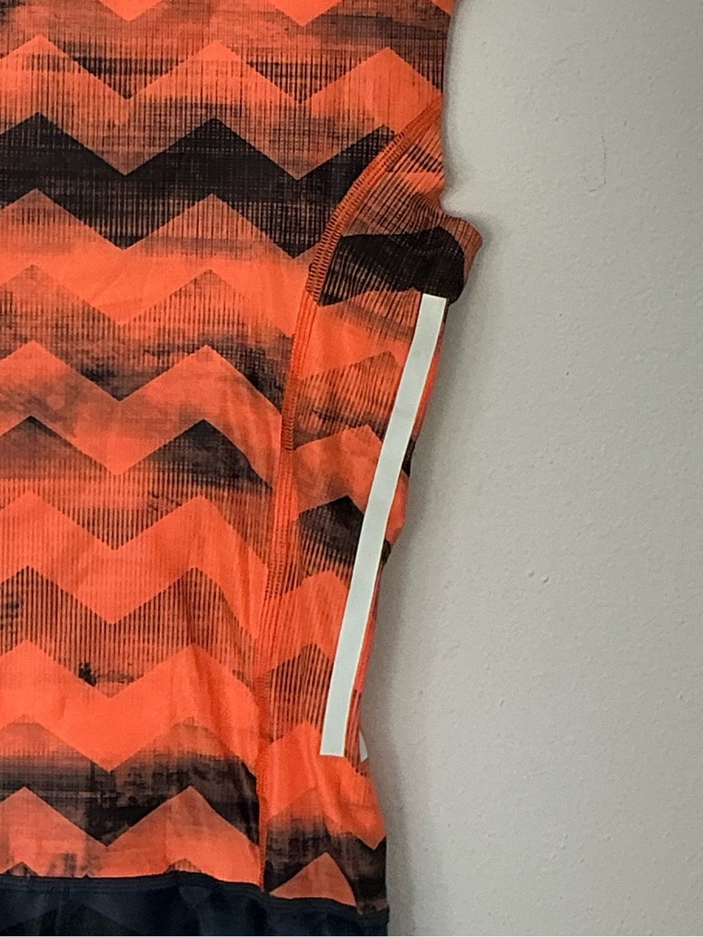 Adidas Climachill Energy Running Compression Suit Orange Black Size Small - Picture 7 of 10